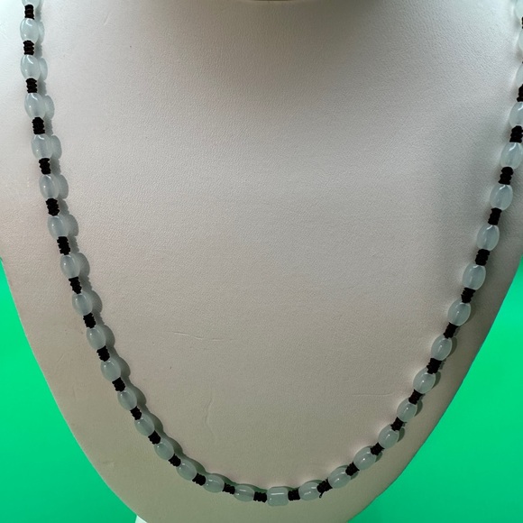 Elegant Jade Green Double-strand Necklaces. Each is Adjustable - Picture 9 of 10